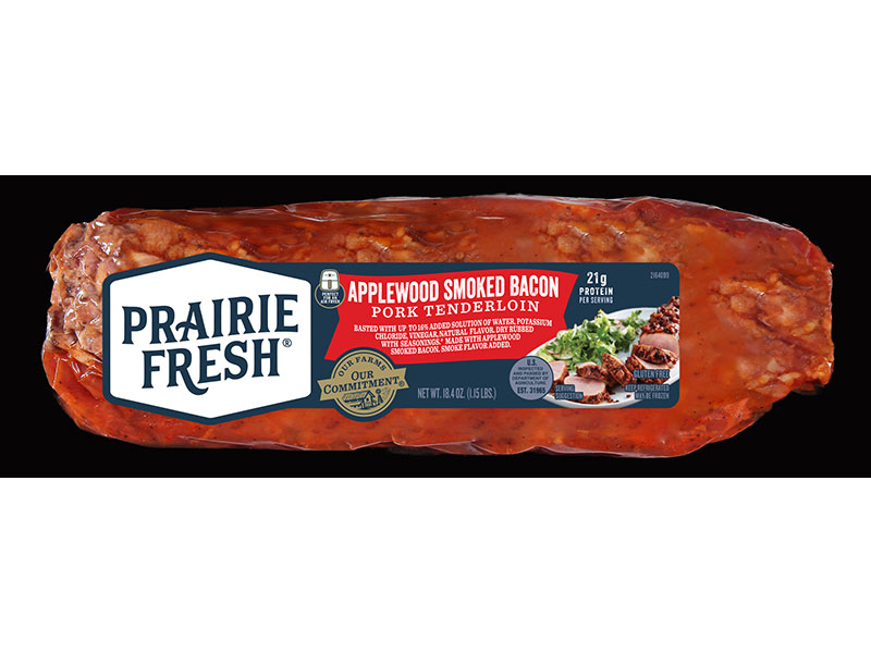 Pork Tenderloin Applewood Bacon Seasoned | Prairie Fresh®