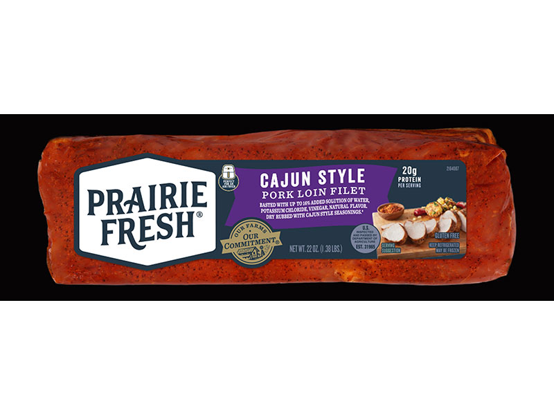 Pork Loin Filet with Cajun Style Seasonings 22 oz. | Prairie Fresh®