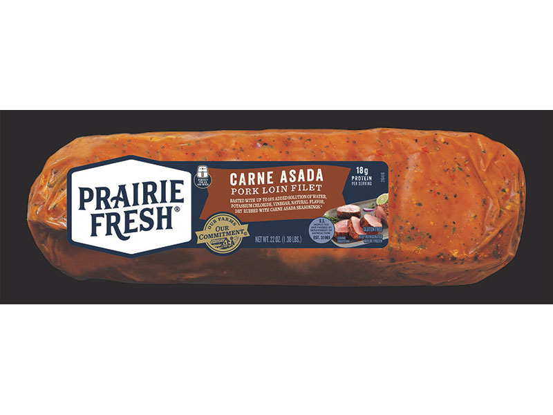 Pork Loin Filet with Carne Asada Seasonings 22 oz. | Prairie Fresh®