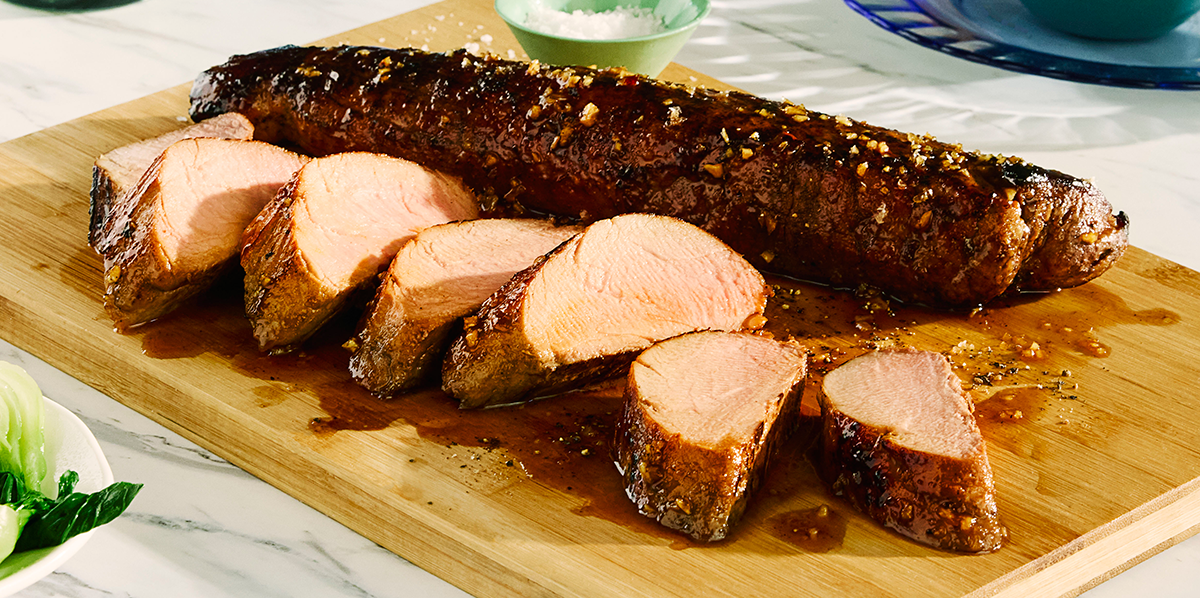 Air Fryer Honey Garlic Pork Tenderloin