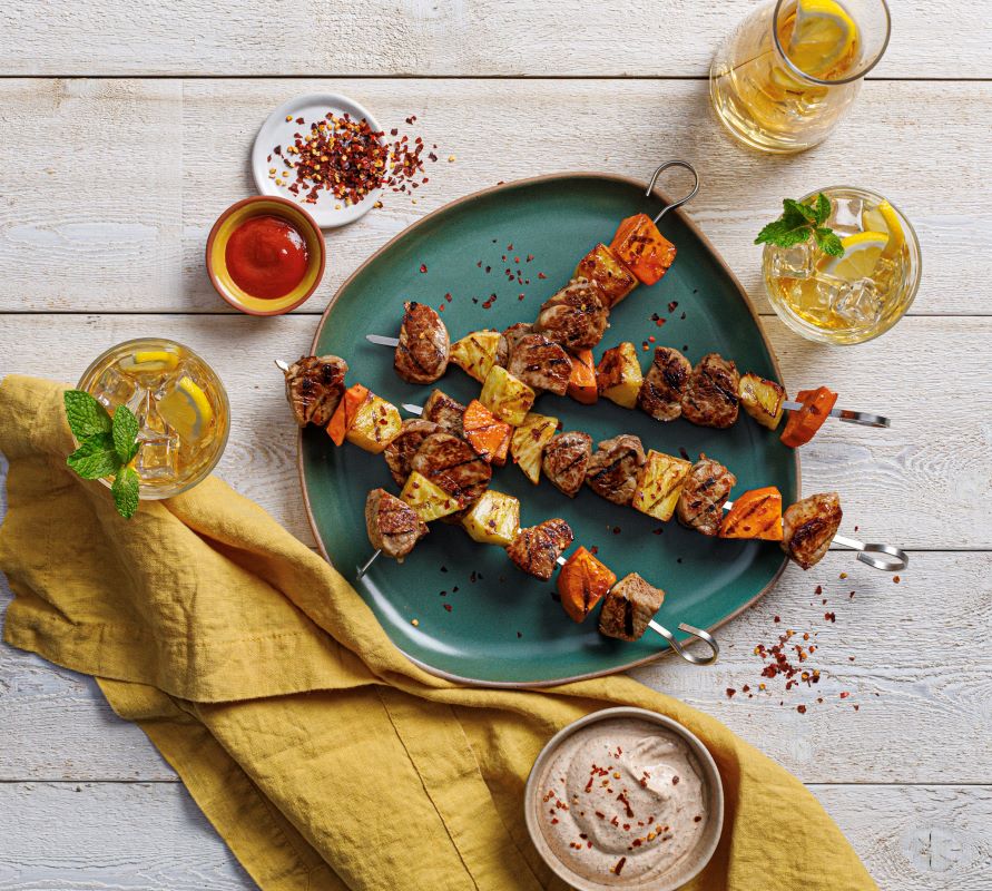 Grilled Sweet Potato Skewers